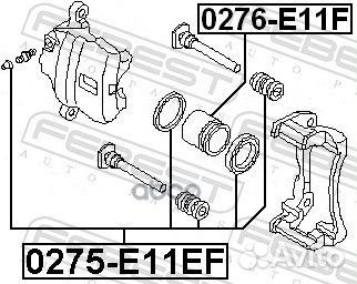 Поршень суппорта торм. передн. nissan micra mar