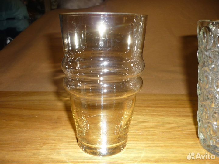 Ваза под цветы хрусталь стекло СССР