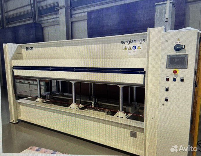 Пресс горячий гидравлический Италия/Китай