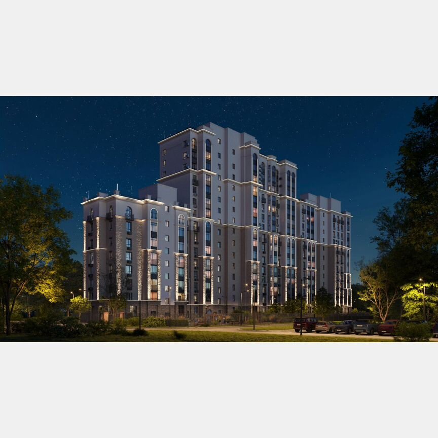 1-к. квартира, 41,1 м², 1/15 эт.