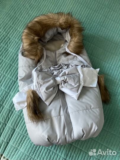 Конверт для новорожденного (зима)