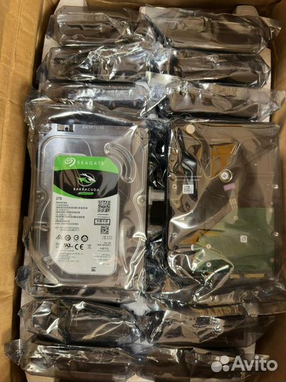 HDD 3.5 2TB Seagate Green в новой упаковке