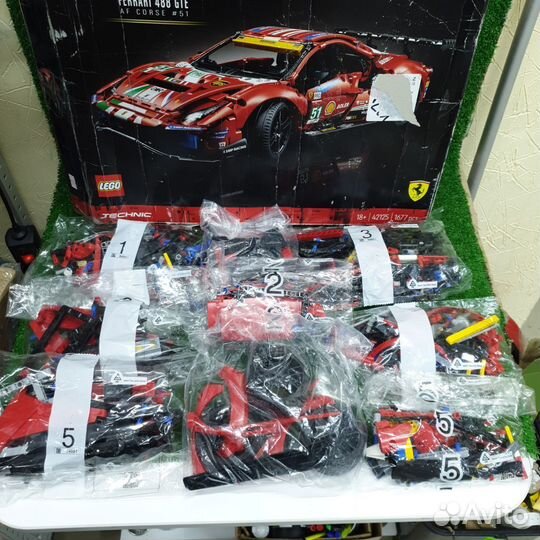 Lego Technic 42125 россыпь