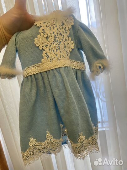 Костюм Снегурочки 0-3 мес