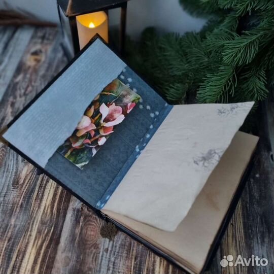 Блокнот ручной работы (состаренные страницы)