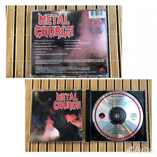 CD диски Metal ансамблей