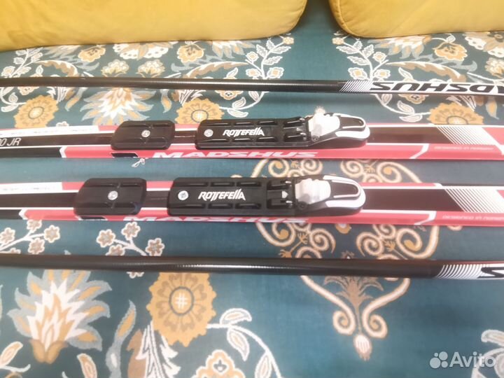 Беговые лыжи 170, ботинки лыжные 37