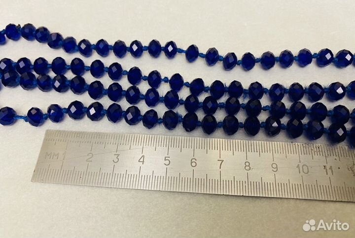 Бусы винтаж ювелирное стекло СССР