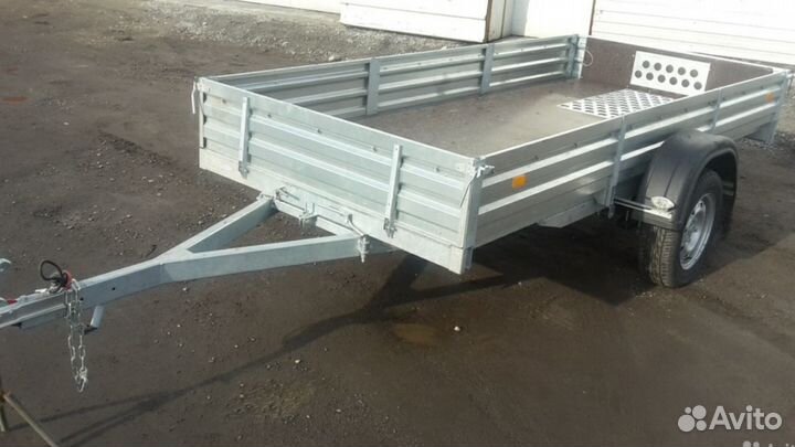Прицеп легковой мзса300Х150см.Подрамник,стремянк Е