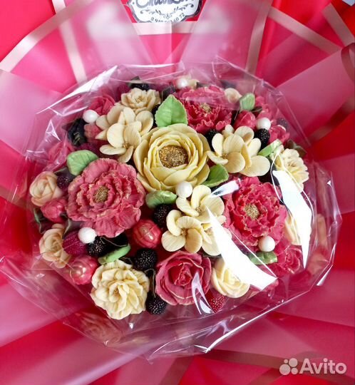 Шоколадные букеты цветов/ Клубника в шоколаде