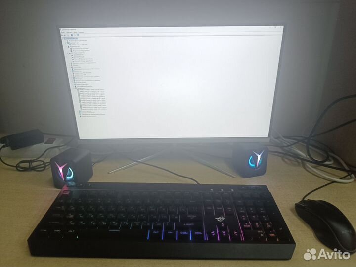 Игровой системный блок i5, 1650, 16 гб переферия