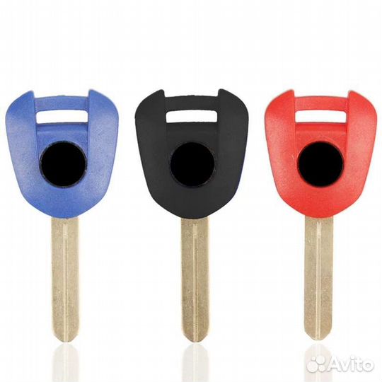 Ключи мото Honda с чипом hiss 3 вида
