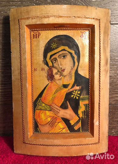 Икона Владимирская Богородица. Ковчег