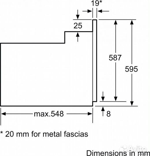 Духовой шкаф Bosch Serie 2 HBF133BR0