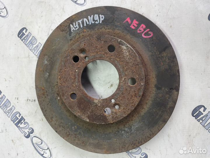 Диск тормозной Mitsubishi Outlander 1 продуваемый