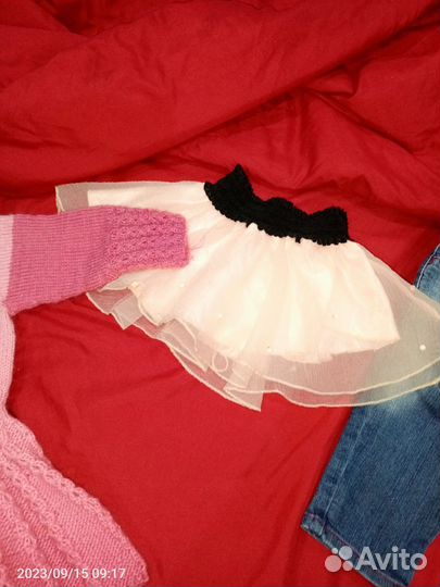 Детские вещи пакетом для девочек 74 80