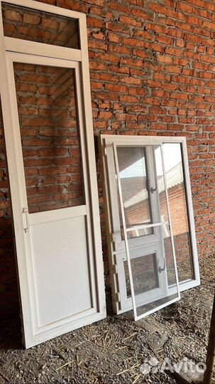 Пластиковые окна и двери бу