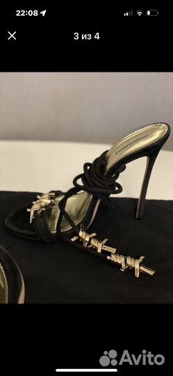 Туфли на шпильке dsquared2 38,5