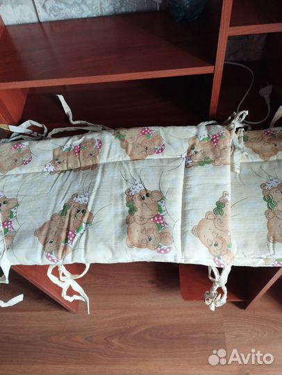 Бортики в детскую кроватку бу