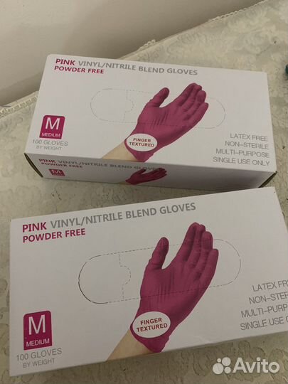 Перчатки одноразовые