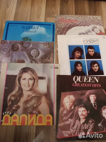 Виниловые пластинки 6шт. Для Aleks