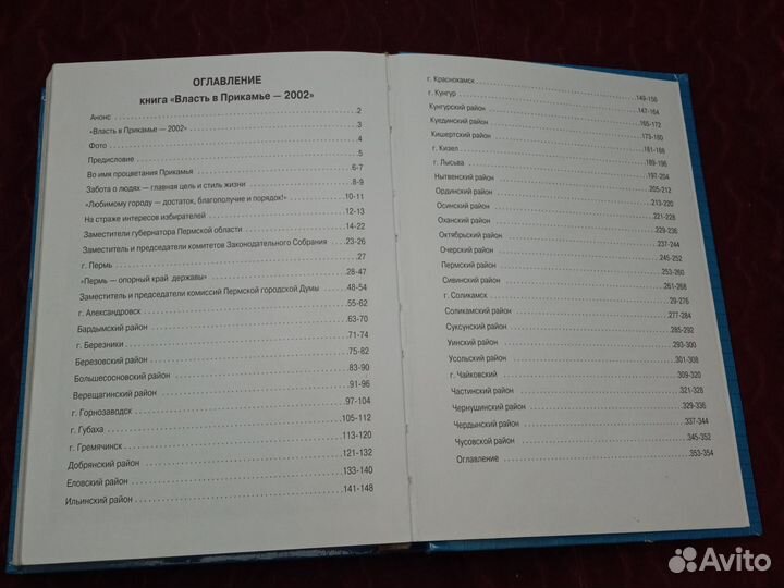 Книга власть прикамья