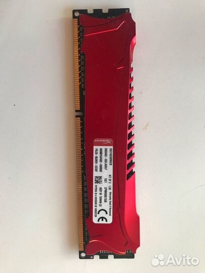 Kingston Hyperx Savage озу 2 шт. по 4 гб