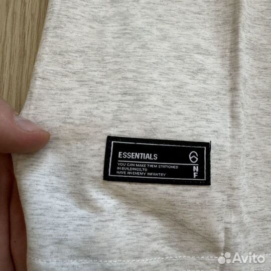 Футболка Essentials Fear of God Белая