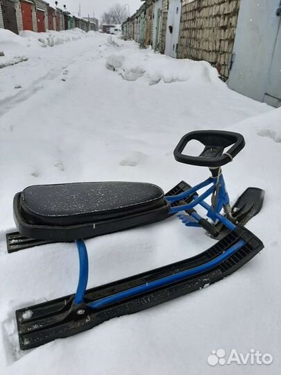 Детский снегокат бу