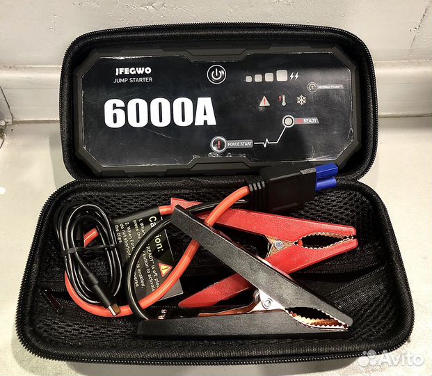 Пусковое устройство Booster 12V 6000A jfegwo