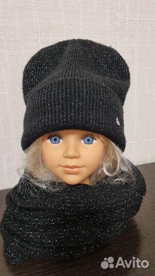 Шапка и снуд женские