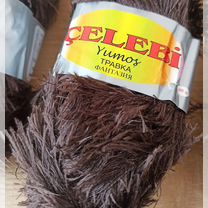 Пряжа для ручного вязания травка фантазия