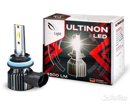 Светодиодная лампа ClearLight Ultinon H11