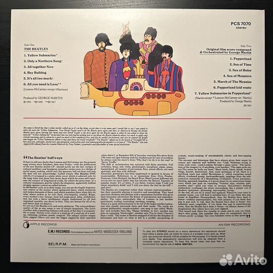 The Beatles – Yellow Submarine (Англия 1984г.)