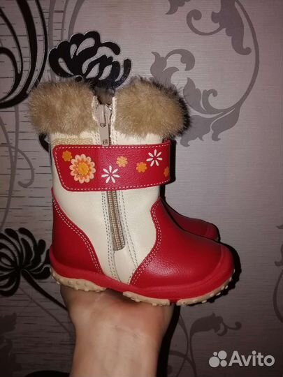 Зимние ботинки для девочки