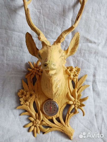 Термометр Цельсия голова оленя