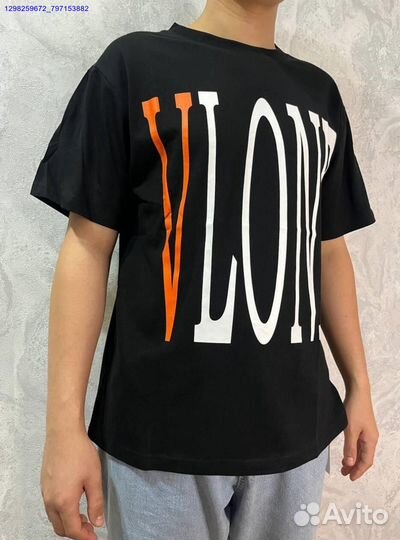 Футболка Vlone чёрная (Арт.87534)