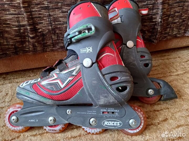 Раздвижные роликовые коньки Roces 36 - 40
