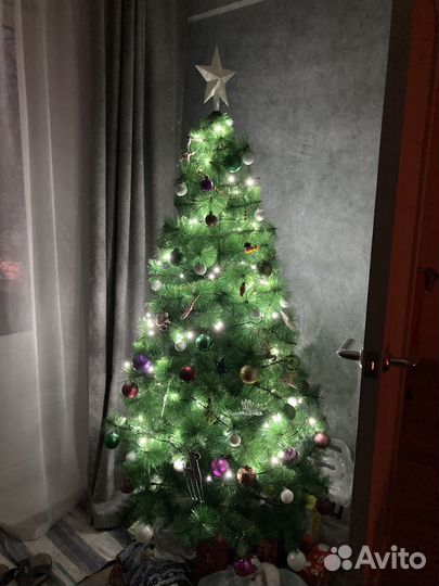 Елка искусственная пушистая