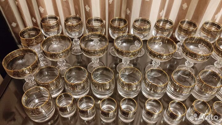 Набор бокалов Чехословакия Богемия