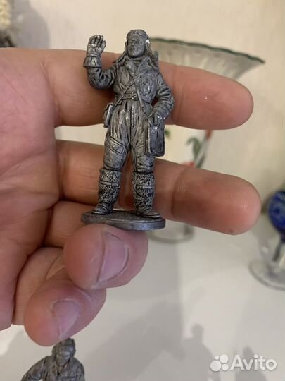 Оловяные солдатики. Красноармейцы. Оптом