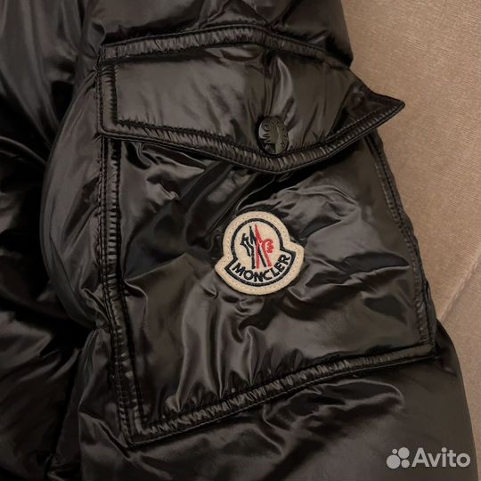 Moncler Black Maya Пуховик Куртка