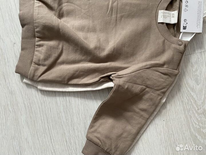 Джемпер детский комплект (2 шт) h&m 68 р-р