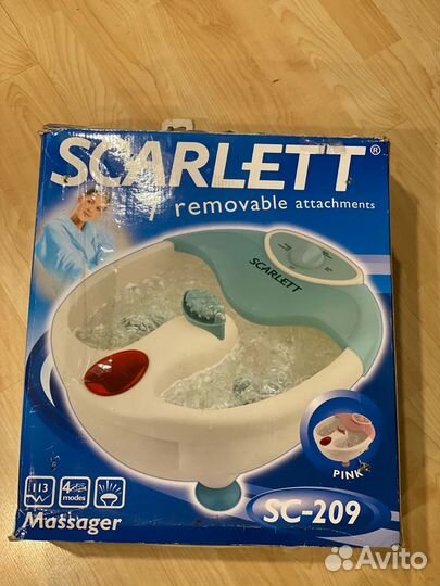 Водный массажер для ног scarlett