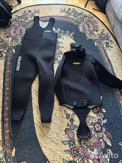 Гидрокостюм для подводной охоты 7 мм