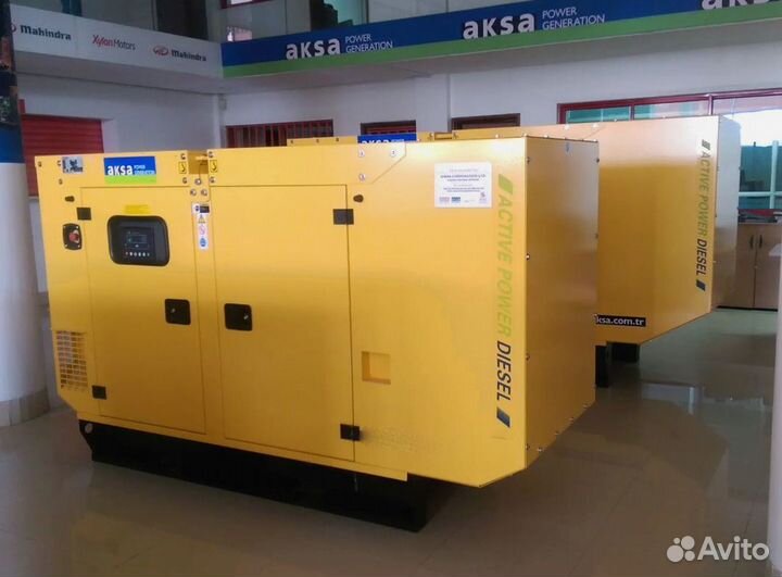 Дизельный генератор Aksa 120кВт в контейнере