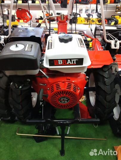 Мотоблок 17лс Br-135GE PRO Brait 3/1(1понижен),вом