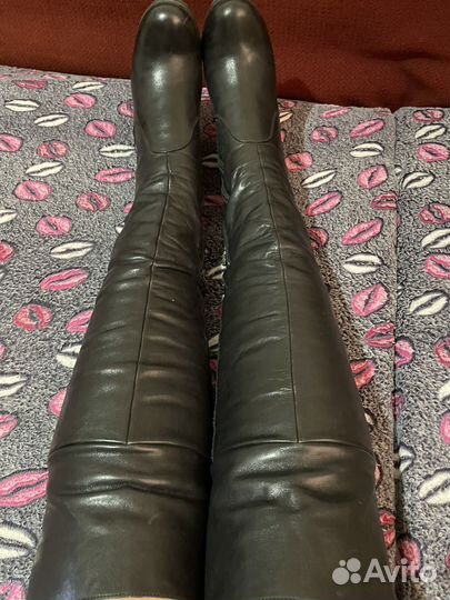 Ботфорты. Натуральная кожа
