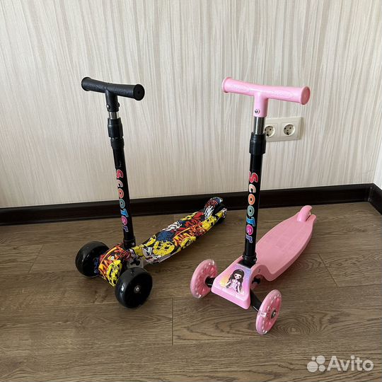 Самокат детский трехколесный