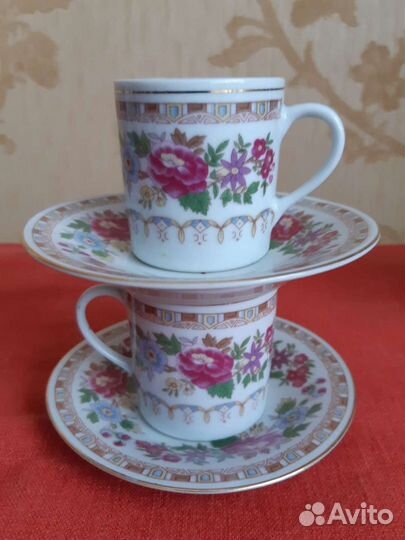 Кофейный набор фарфор